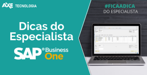 dicas do especialista sap business one axe tecnologia